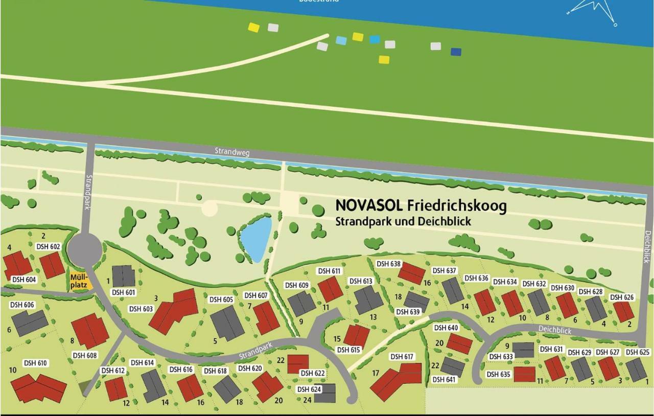 Vila Friedrichskoog-Deichblick 10 Exteriér fotografie